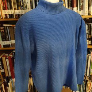 POLO RALPH LAUREN WOMEN'S TURTLENECK SWEATER, SIZE 3X, WITH LOGO ON THE NECK